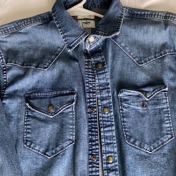 Jean button down - Size M - Picture 3 of 3